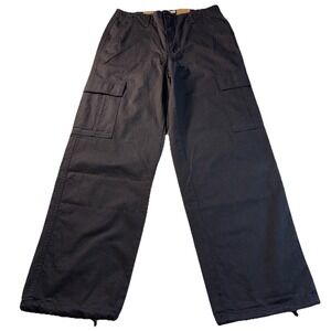 Levi's 94 Baggy Wide Leg Cargo Pants Women's W30 L32 Black NWT